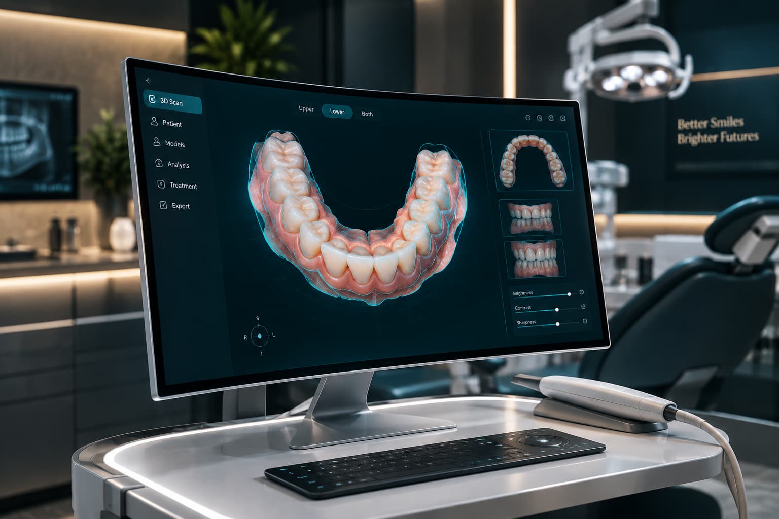 Smile Makeover and Complete Dentures